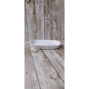 Corningware Sidekick P-140-B Baking Dish White Oval Oven Microwave Safe